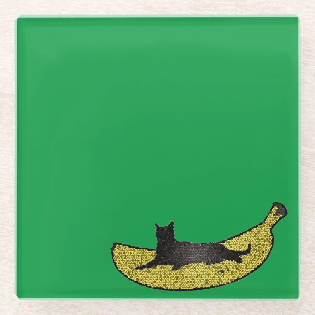 Banana Cat Coaster (Front)