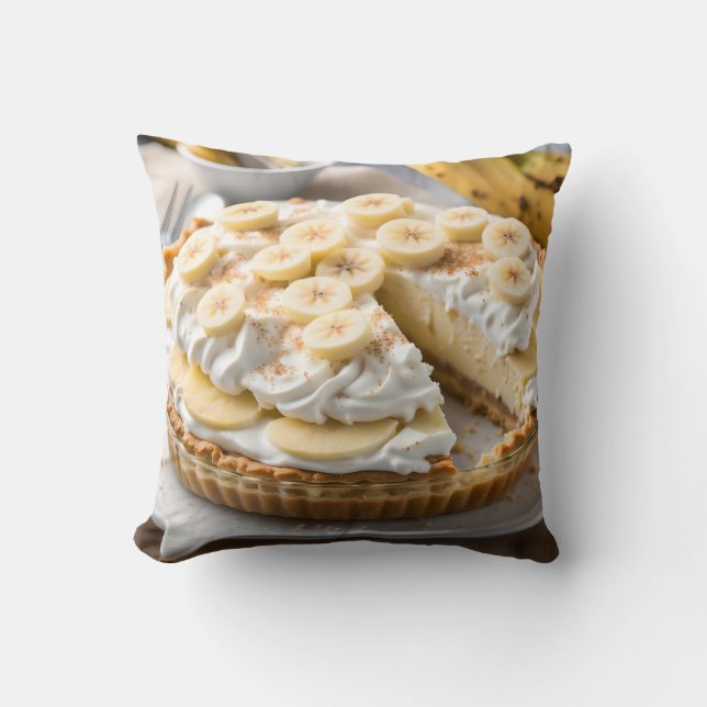 Banana Cream Pie Cushion (Front)