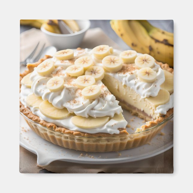 Banana Cream Pie Magnet (Front)