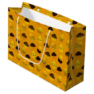 Banana cupcakes large gift bag