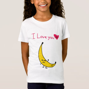 Banana Cute Baby Drawing T-Shirt