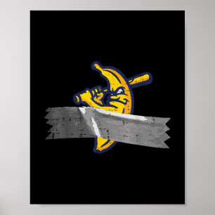Banana Duct Tape Funny Fruit Art Meme Men Boys Kid Poster