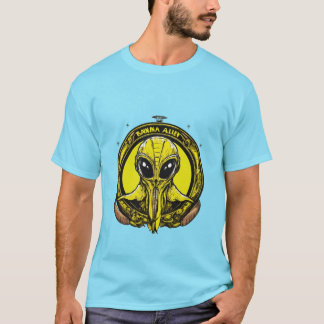 banana-eating alien logo T-Shirt