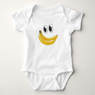 banana face baby bodysuit