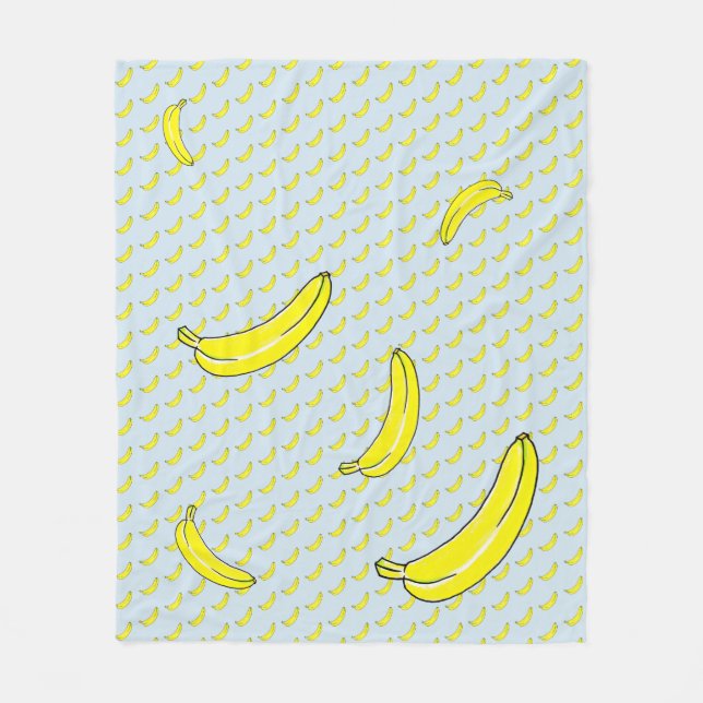 Banana Fleece Blanket (Front)