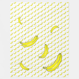 Banana Fleece Blanket