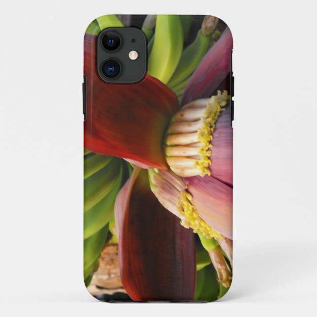 Banana Flower Case-Mate iPhone Case (Back)