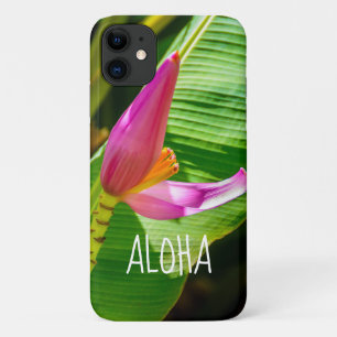 Banana Flower, Limahuli Gardens, Kauai, Hawaii iPhone 11 Case