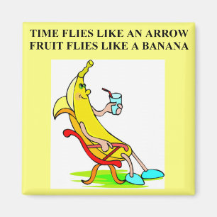BANANA food joke Magnet