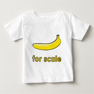 Banana For Scale Meme Baby T-Shirt