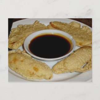 Banana Fritters Recipe Postcard