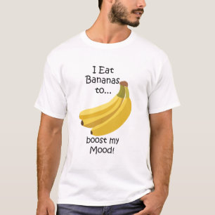 Banana Fruit Boost My Mood Funny T-Shirt
