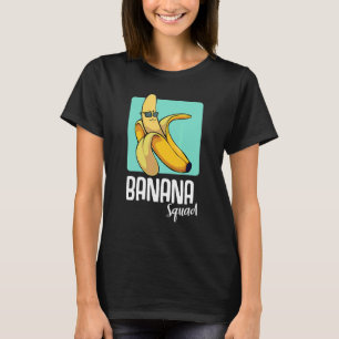 Banana Fruit Tropical Yellow Friends Squad T-Shirt