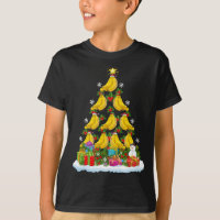 Banana Fruit Xmas Tree Lighting Santa Banana Chris