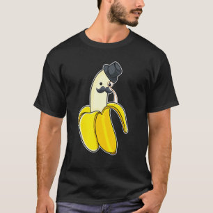 Banana Gentleman Banana Wearing Top Hat
