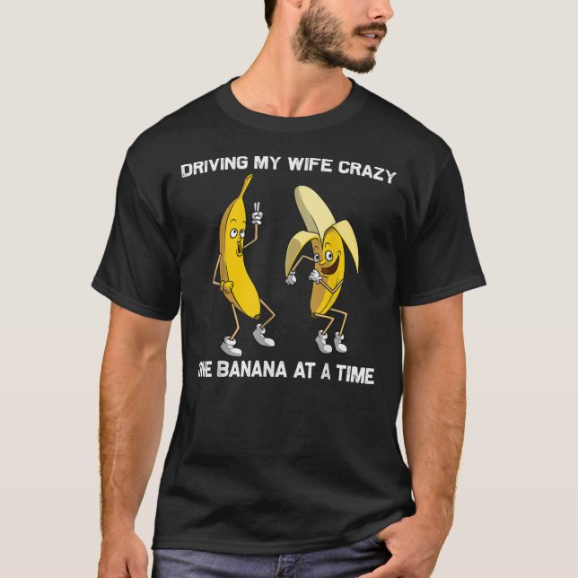 Banana Gift For Men Grandpa Tropical Banana Fruit T-Shirt (Front)