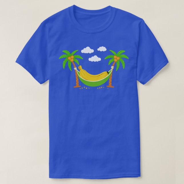 Banana Hammock Summer Vacation T-Shirt (Design Front)