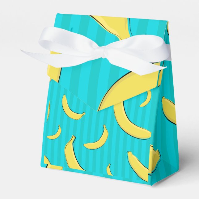 Banana Illustration Favour Box (Front Side)
