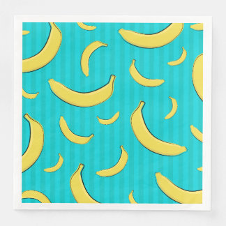 Banana Illustration Napkin
