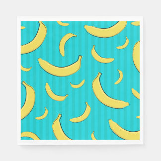Banana Illustration Napkin