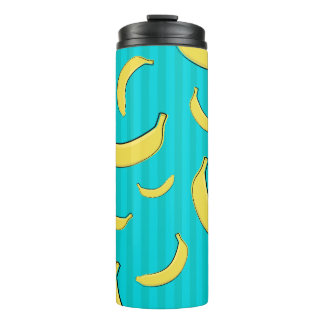 Banana Illustration Thermal Tumbler