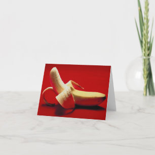 Banana in a Red Room Card