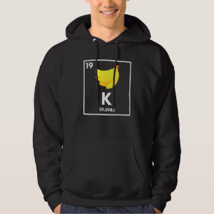 Banana K Potassium Joke Vegetarian Vegan Hoodie