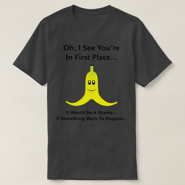 Banana Kart Peel T-Shirt (Design Front)