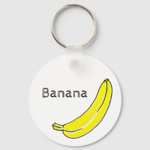 Banana Key Ring