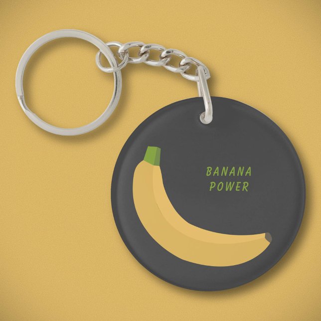 Banana Key Ring (Banana Keychain)
