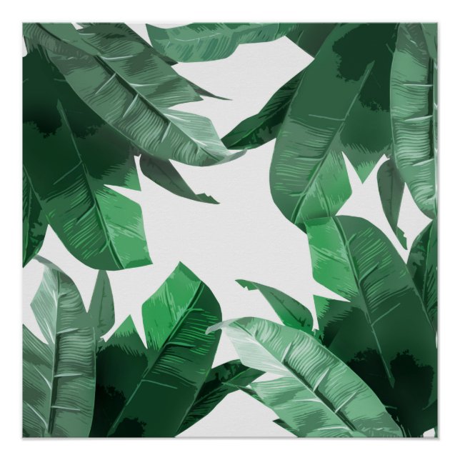 Banana Leaf Art Print (Front)