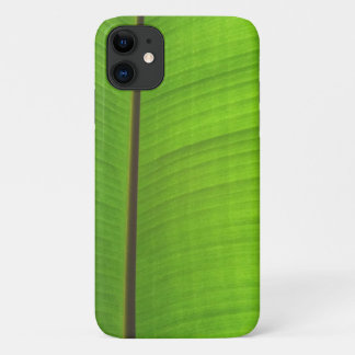 Banana Leaf Close-Up iPhone 11 Case