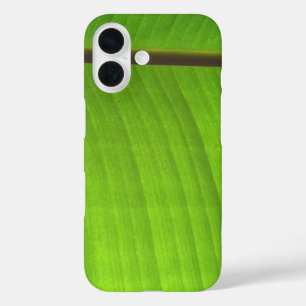 Banana Leaf Close-Up iPhone 16 Case