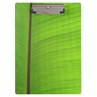 Banana Leaf Close-Up Clipboard