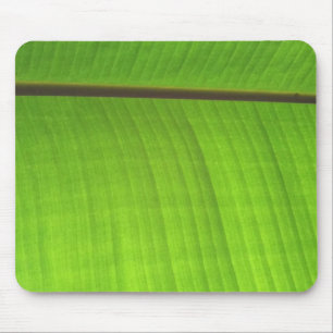 Banana Leaf Close-Up Mouse Mat