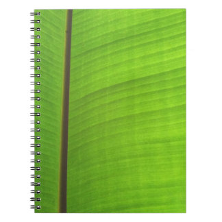Banana Leaf Close-Up Notebook