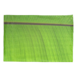 Banana Leaf Close-Up Pillowcase