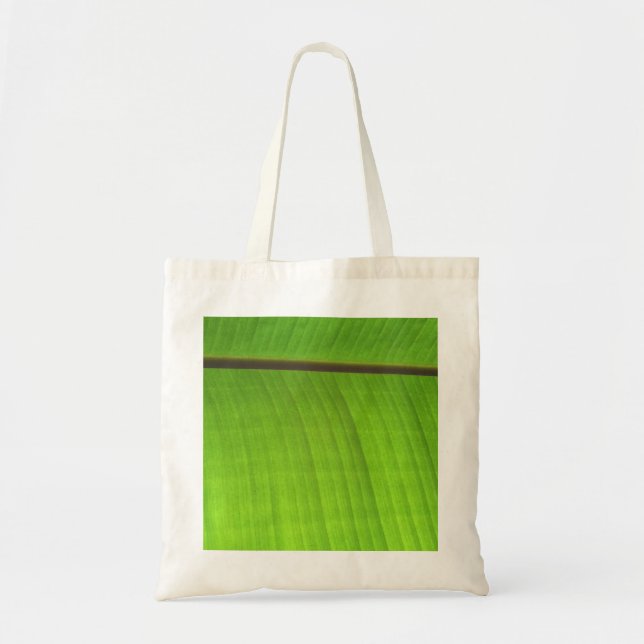 Banana Leaf Close-Up Tote Bag (Front)