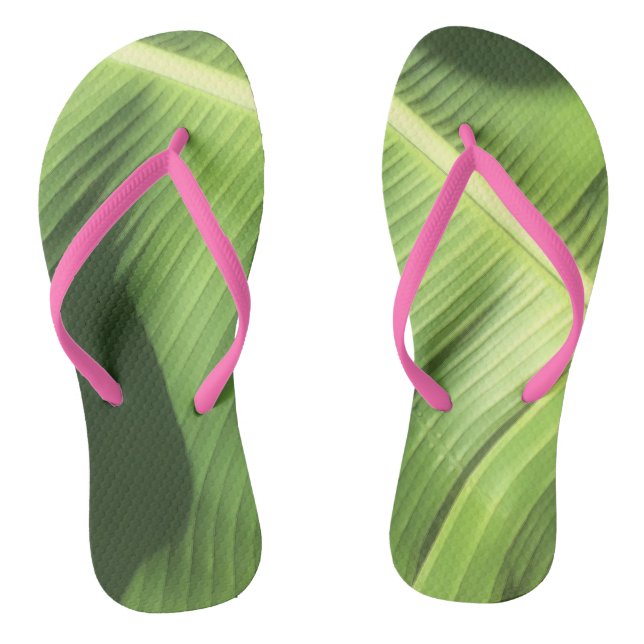 Banana Leaf Flip Flops (Footbed)