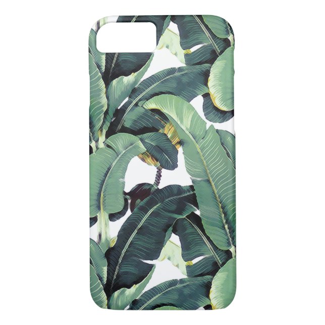 Banana Leaf Palm Tree Iphone Phone Case (Back)