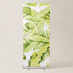 Banana Leaves 4 Retractable Banner