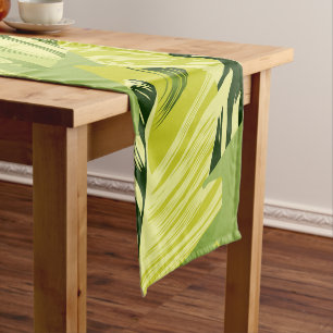 Banana Leaves 5 Short Table Runner