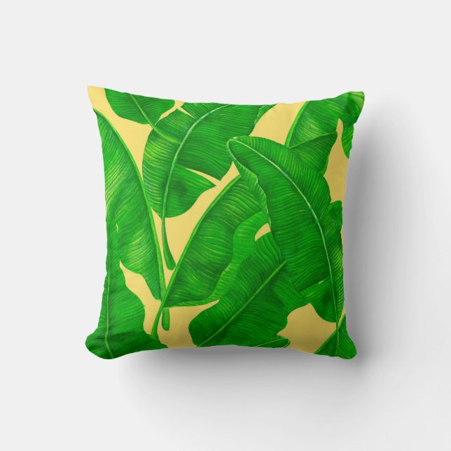 Banana leaves cushion (Front)