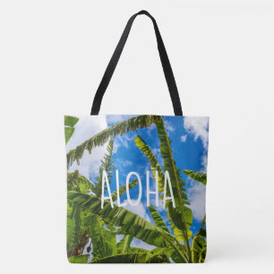 Banana Leaves, Grove Farm Hawaiian Aloha Beach Bag