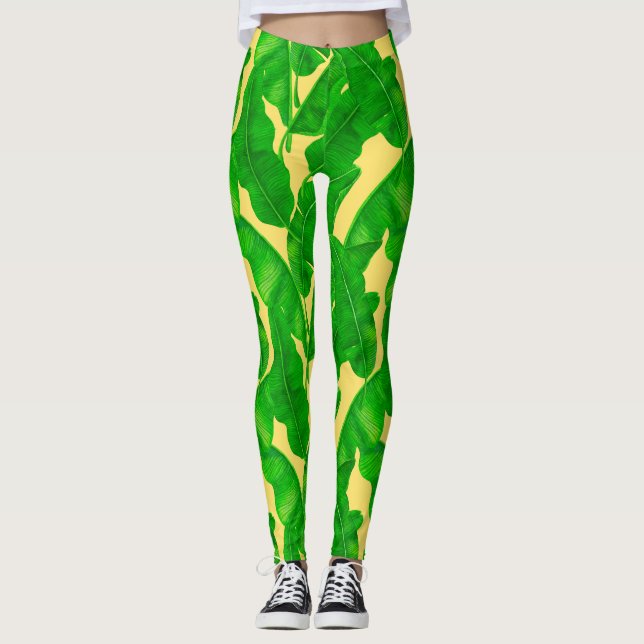 Banana leaves leggings (Front)