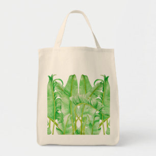 Banana Leaves on a Grocery Bag