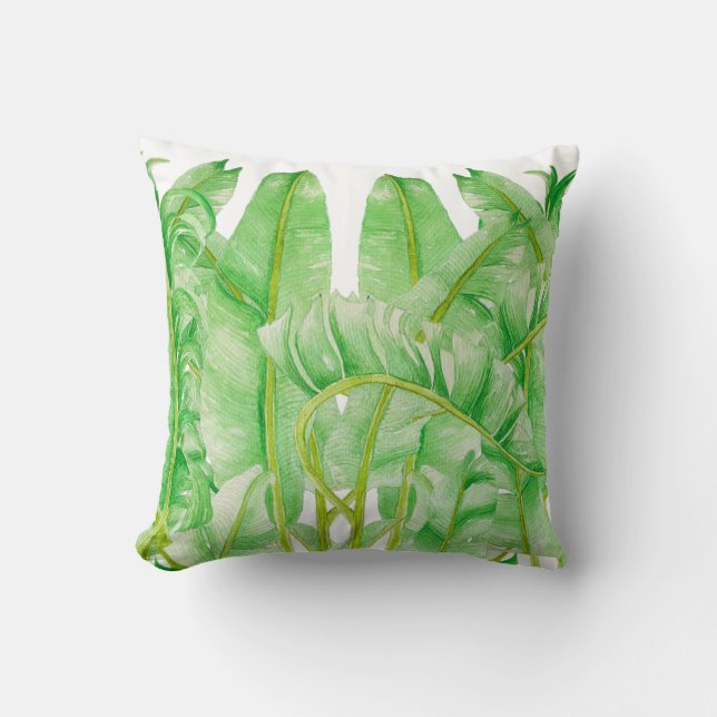 Banana Leaves on a Pillow (Front)