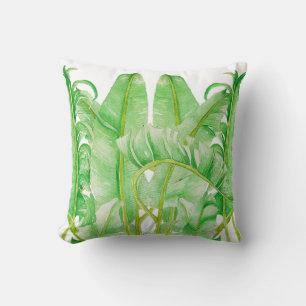 Banana Leaves on a Pillow