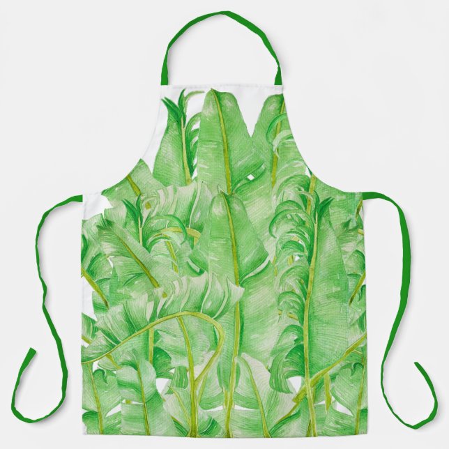 Banana Leaves on an Apron (Front)