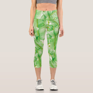 Banana Leaves on Capris